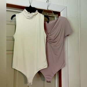 Express Body Contour Bodysuits (Lot of 2)